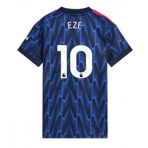 Arsenal Eberechi Eze #10 Udebanetrøje Dame 2025-26 Kortærmet
